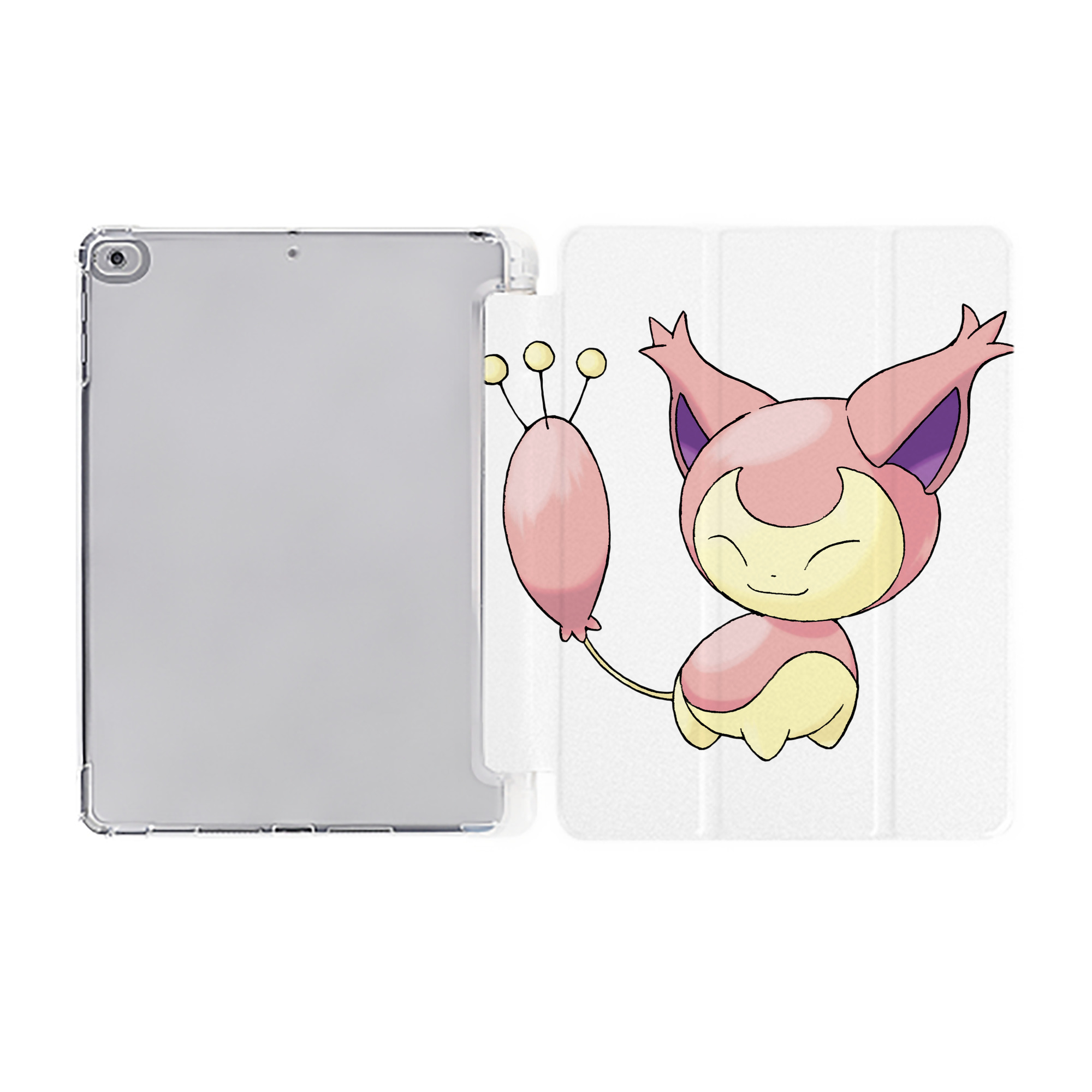 （画像用） ポケットモンスター Pokémon IPad ケース ペン収納付き 三つ折りスタンド PUレザー×シリコン 対応機種9.5/10.5/10.9インチ